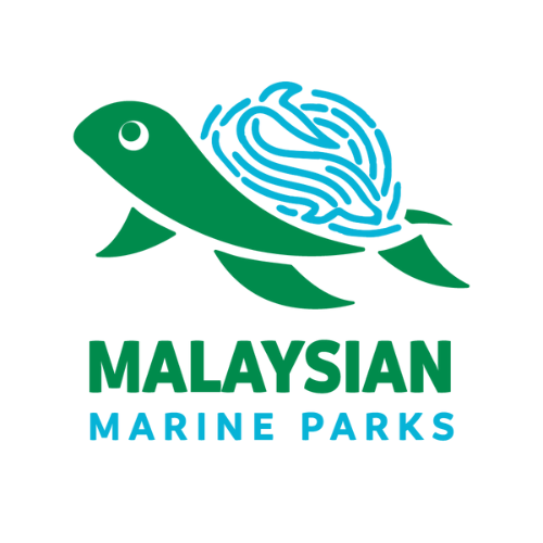 Malaysian Marine Parks full logo white background